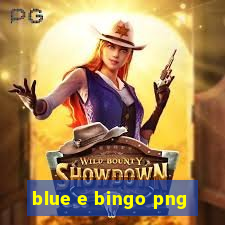 blue e bingo png